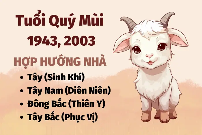 Tuổi Mùi Hợp Hướng Nào? Chọn Hướng Nhà, Bàn Thờ May Mắn Tuổi Mùi Hợp Hướng Nào? Chọn Hướng Nhà, Bàn Thờ May Mắn