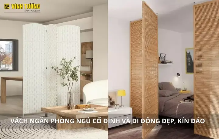 Vách Ngăn Di Động Phòng Ngủ: Giải Pháp Tối Ưu Không Gian, Tăng Tính Riêng Tư