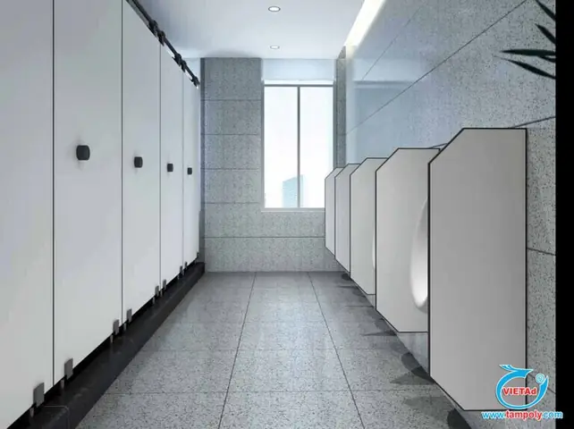 Vách Ngăn Nhà Vệ Sinh Chống Nước: Tiêu Chuẩn Lựa Chọn & Top Vật Liệu Tốt Nhất