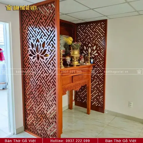 Vách Ngăn Phòng Thờ Cnc: Mẫu Đẹp, Chất Liệu & Lợi Ích Chọn Lọc 2026