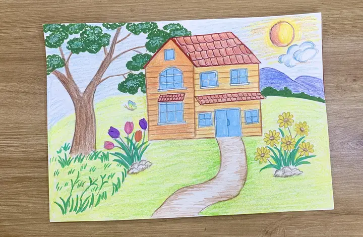 Hướng Dẫn Vẽ Ngôi Nhà Đơn Giản Và Đẹp: Các Bước Cơ Bản Cho Mọi Người
