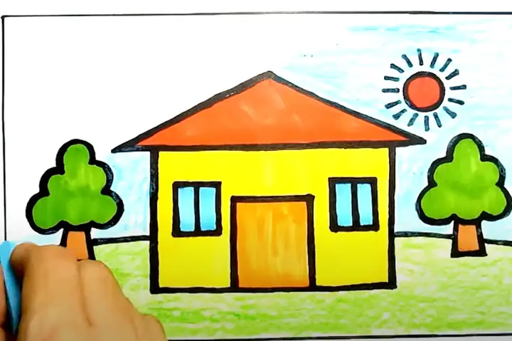 Hướng Dẫn Vẽ Ngôi Nhà Đơn Giản Và Đẹp: Các Bước Cơ Bản Cho Mọi Người