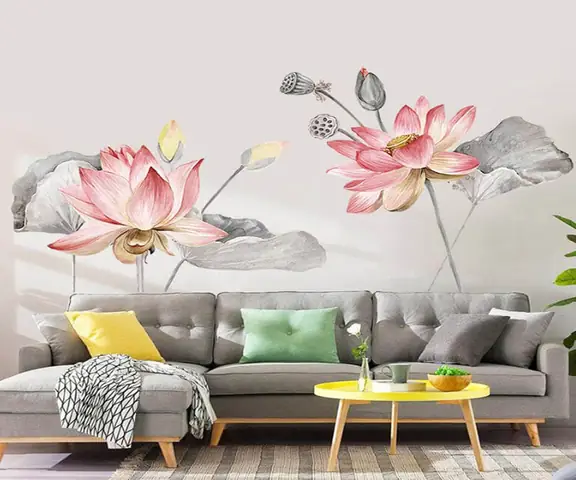 Vẽ Tranh Tường Trang Trí Phòng Khách: Ý Tưởng Đẹp & Dịch Vụ Chuyên Nghiệp