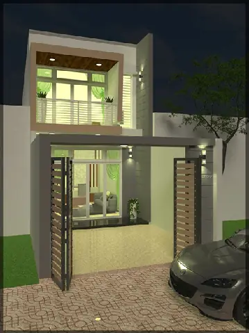 Dự Toán Chi Phí Và Mẫu Thiết Kế Nhà Ống 2 Tầng 60m2 Đẹp, Đầy Đủ Công Năng