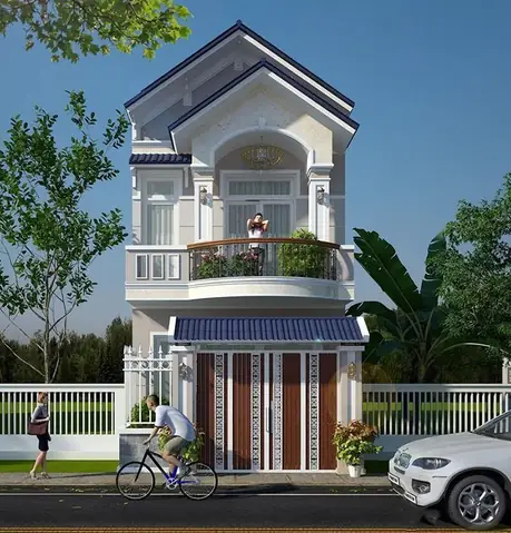 Dự Toán Chi Phí Và Mẫu Thiết Kế Nhà Ống 2 Tầng 60m2 Đẹp, Đầy Đủ Công Năng