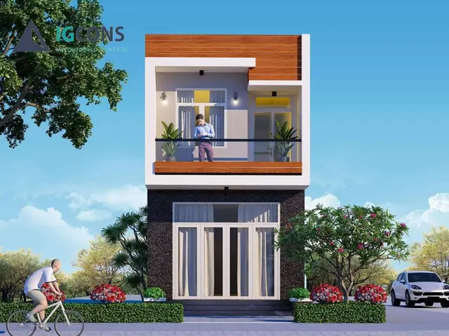 Xây Nhà Ống 2 Tầng 200 Triệu: Kinh Nghiệm, Mẫu Thiết Kế & Chi Phí Chi Tiết
