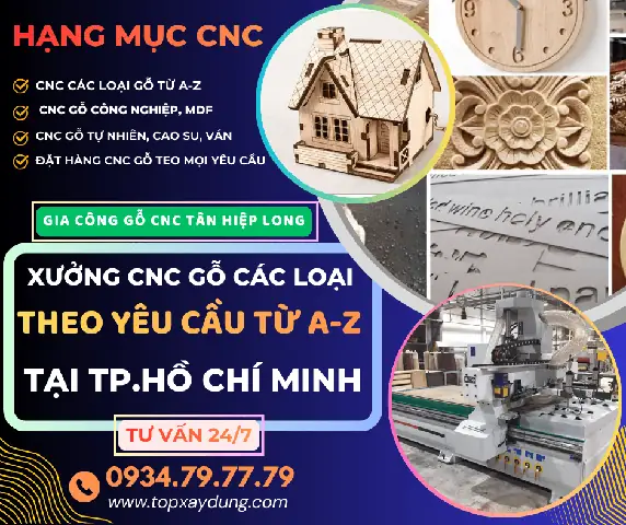 Top Xưởng Gia Công Đồ Gỗ Uy Tín Tại Tphcm Theo Yêu Cầu